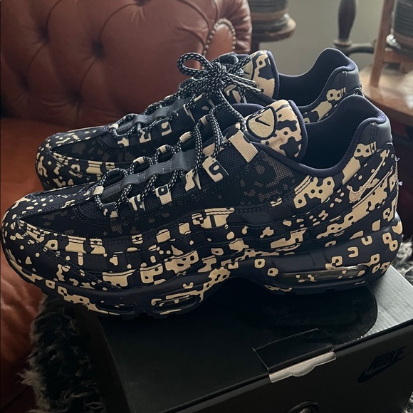 Nike air max 95 blackened blue desert ore shoes men’s 11 - Picture 8 of 9